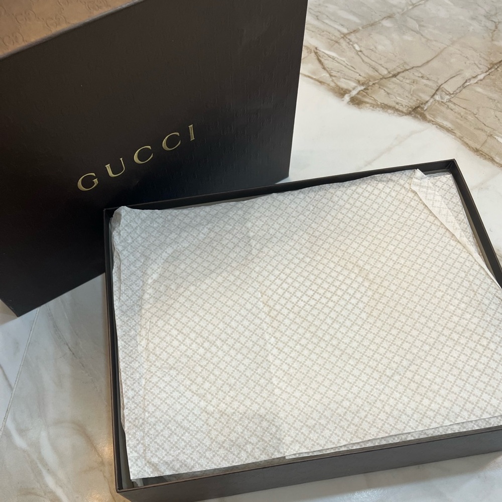 AUTH GUCCI Horsebit Pony Hair Leopard Animal Print  Ankle Boots - Tan/Black 38 - Picture 9 of 9